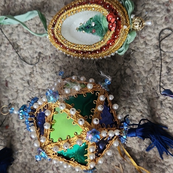 Handmade Colorful Beaded Ornaments - Picture 2 of 7